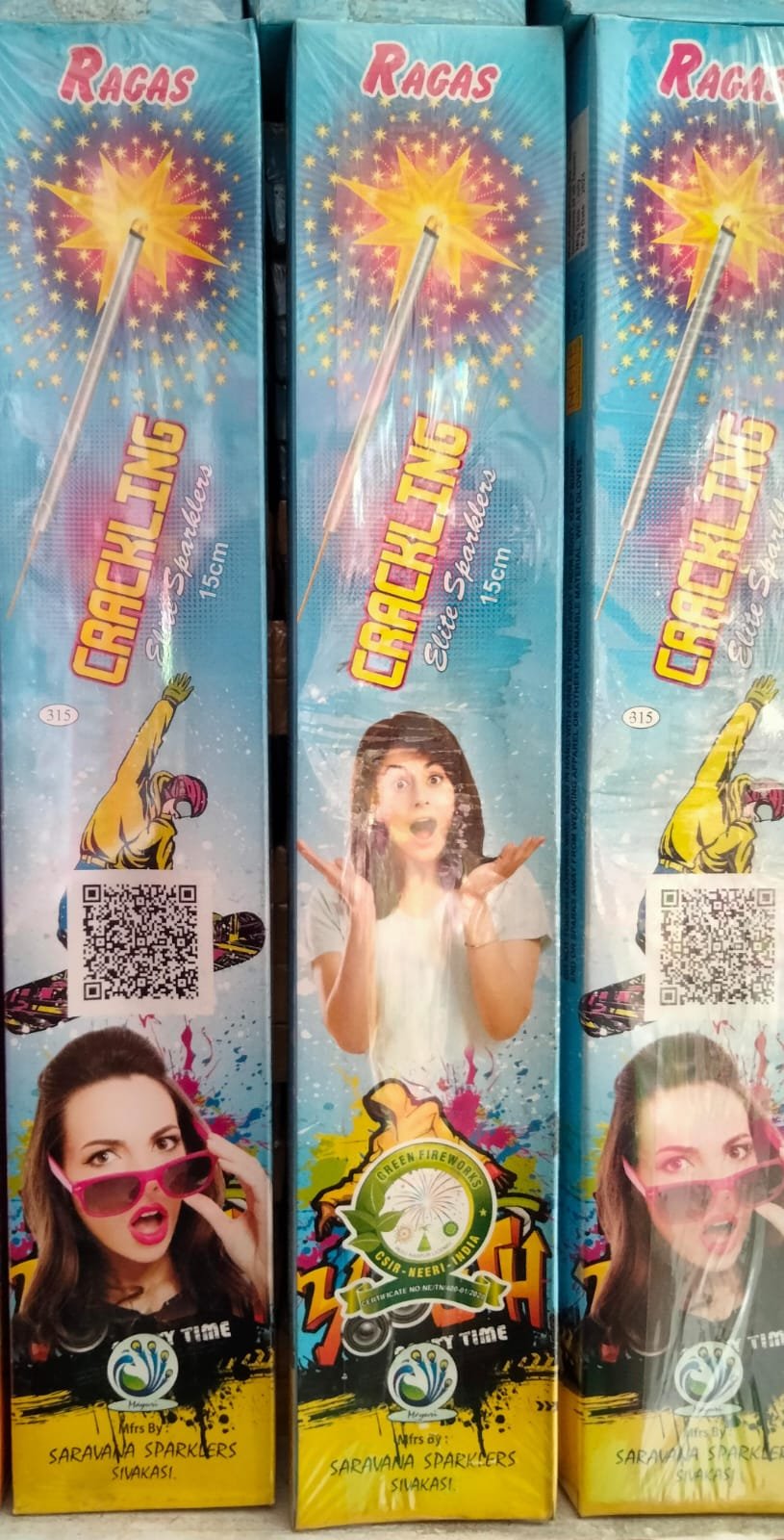 15cm Colour Sparklers