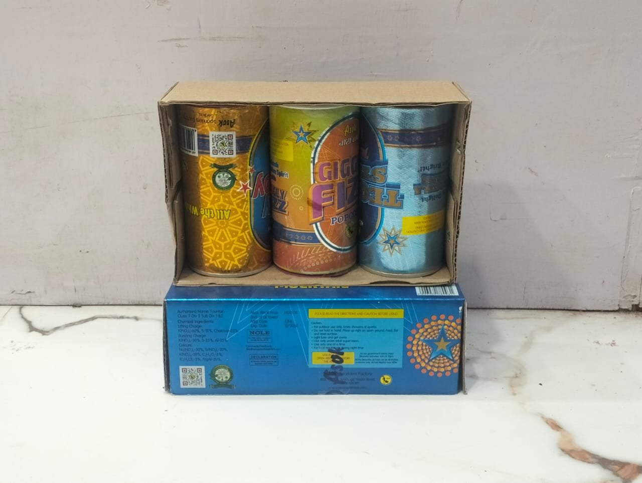 4" Asok Crackling Tin